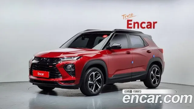 Chevrolet (GM Daewoo) Trailblazer 2020 Красный из Кореи