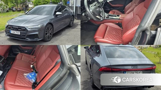 Audi S7 (4K) 2022 Серый из Кореи