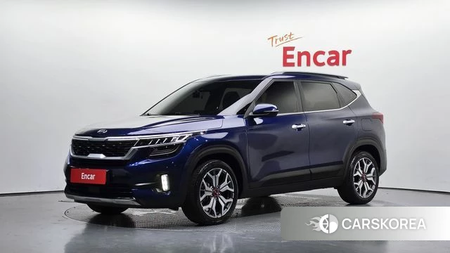 Kia Seltos 2020 Синий из Кореи