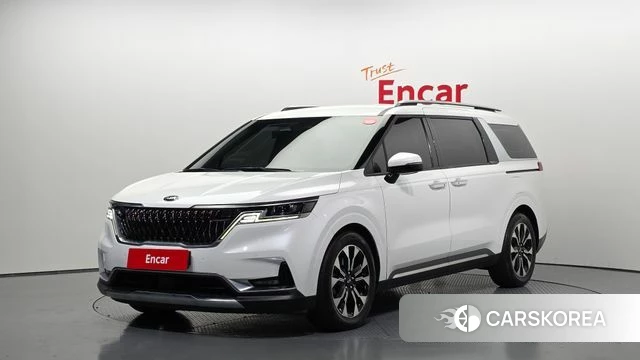 Kia Carnival 4th generation 2021 Белый из Кореи