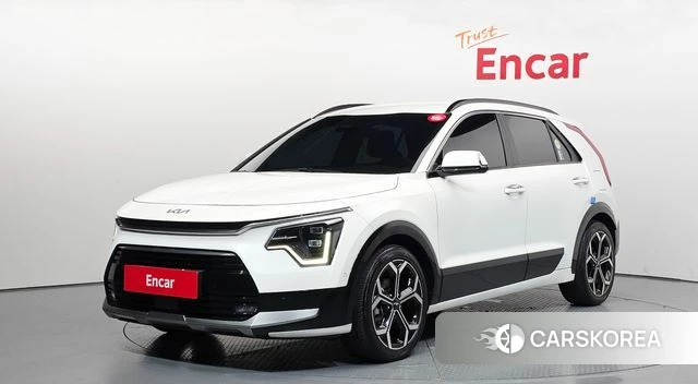 Kia Di Ol Nu Niro 2022 Белый из Кореи