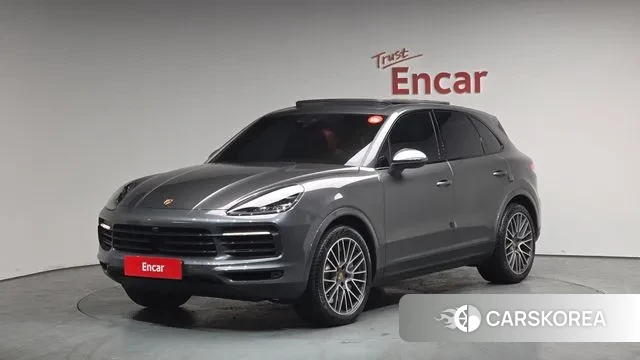 Porsche Cayenne (PO536) 2020 Серый из Кореи
