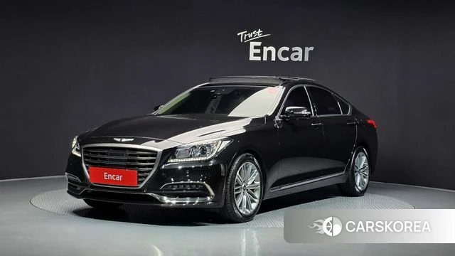 Genesis G80 2018 Черный из Кореи