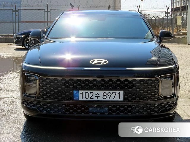 Hyundai Grandeur (GN7) 2022 Черный из Кореи