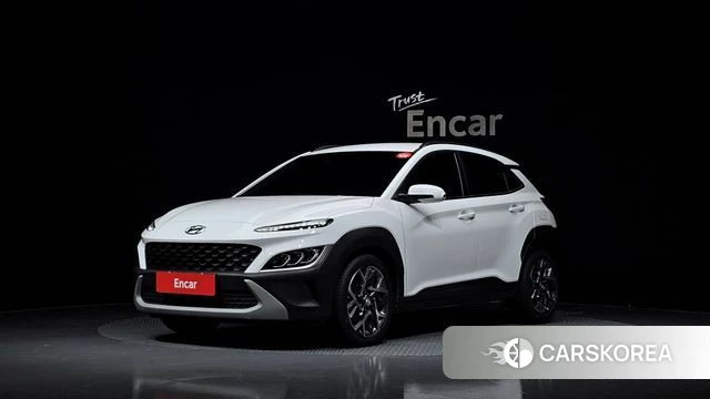 Hyundai The New Kona Hybrid 2023 Белый из Кореи