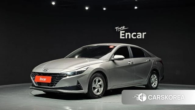 Hyundai Avante (CN7) 2020 Серебристо-серый из Кореи