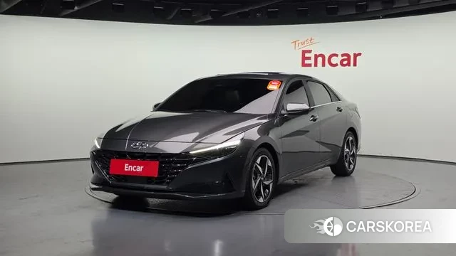 Hyundai Avante Hybrid (CN7) 2023 Серый из Кореи