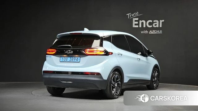 Chevrolet (GM Daewoo) New Bolt EV 2022 Небесно-голубой из Кореи