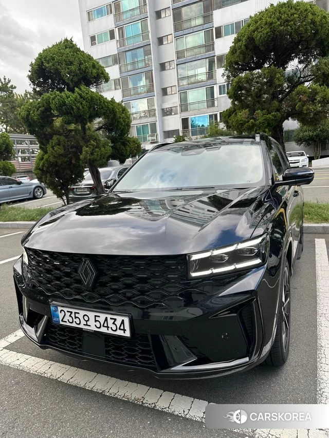 Renault Korea (Samsung) Grand Coleos 2025 Черный из Кореи