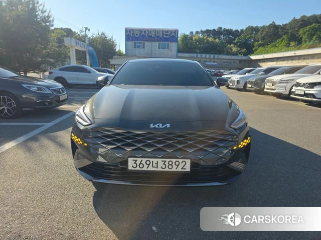 Kia K8 Hybrid 2022 Серый из Кореи