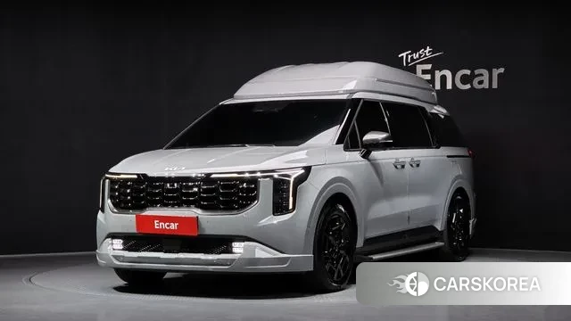 Kia The New Carnival 4th Generation 2025 Серый из Кореи