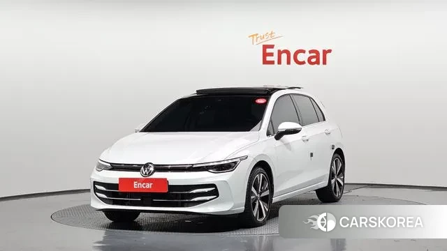 Volkswagen Golf 8th Generation 2025 Белый из Кореи