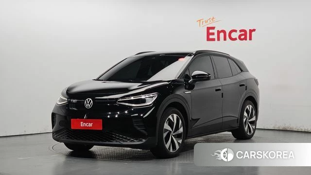 Volkswagen ID.4 2023 Черный из Кореи