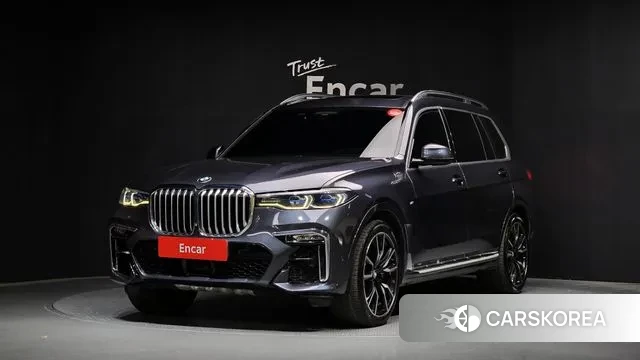 BMW X7 (G07) 2020 Серый из Кореи