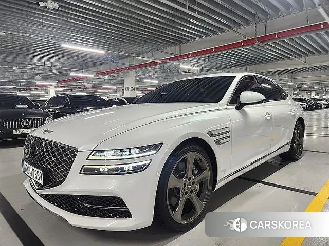 Genesis G80 (RG3) 2021 Белый из Кореи