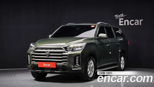 Ssangyong The New Rexton Sport 2022 Зеленый из Кореи