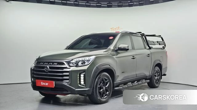 Ssangyong The New Rexton Sports Cannes 2022 Зеленый из Кореи