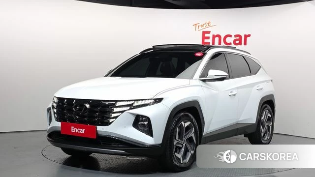 Hyundai Tucson (NX4) 2021 Белый из Кореи