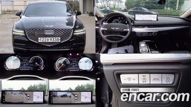 Genesis G80 (RG3) 2020 Черный из Кореи