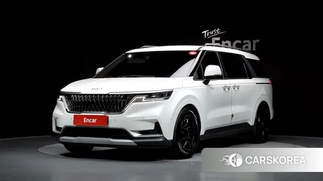 Kia Carnival 4th generation 2021 Белый из Кореи