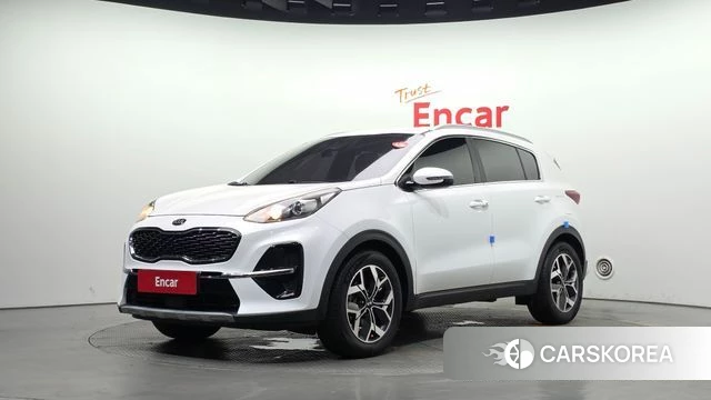 Kia Sportage The Bold 2019 Белый из Кореи