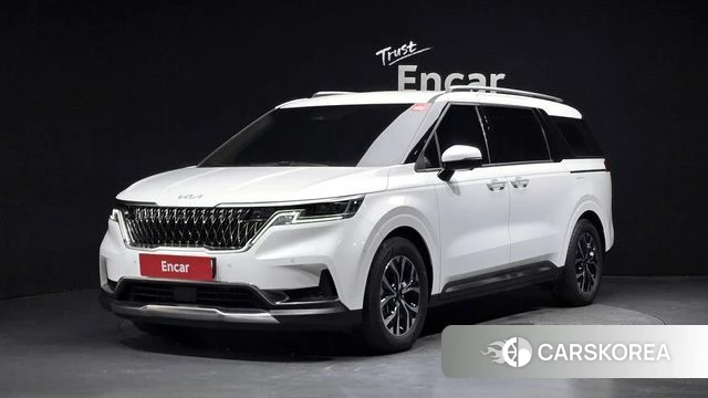 Kia Carnival 4th generation 2023 Белый из Кореи