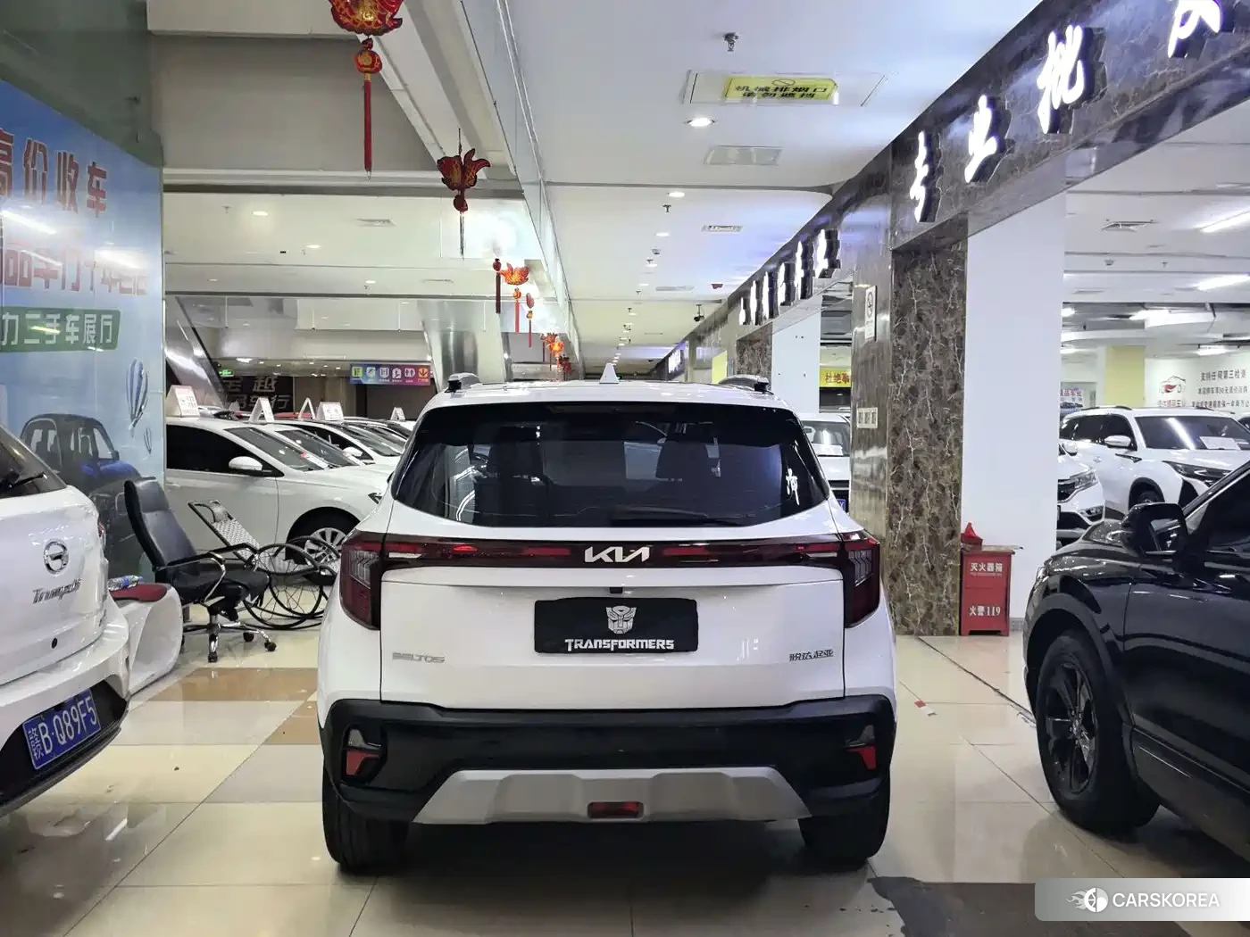 Kia Seltos 2023 Белый из Китая