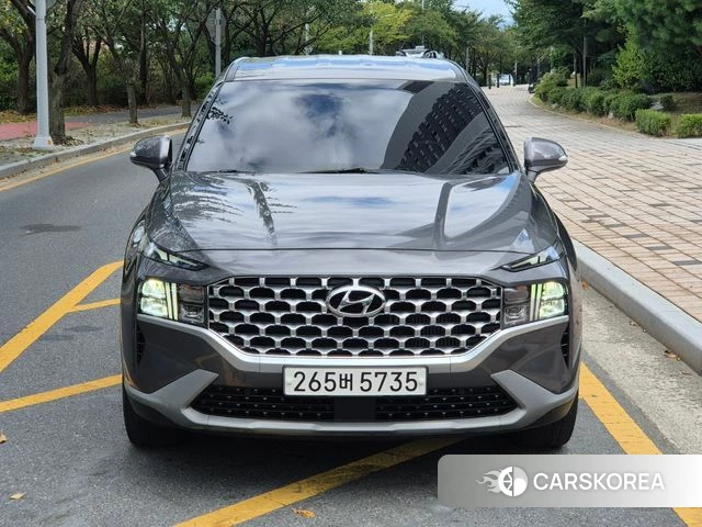 Hyundai The New Santa Fe 2020 Серый из Кореи