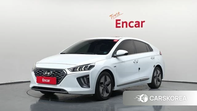 Hyundai The New Ionic Hybrid 2019 Белый из Кореи