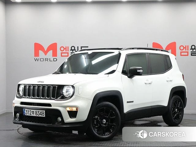 Jeep Renegade 2022 Белый из Кореи