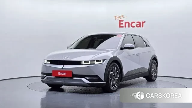 Hyundai Ionic 5 2021 Серебряный из Кореи