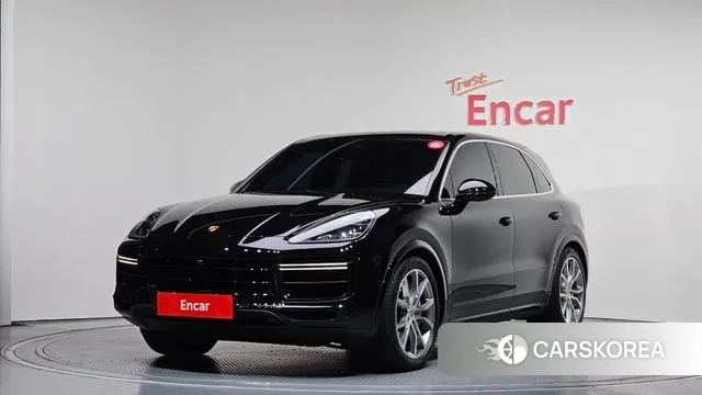 Porsche Cayenne (PO536) 2023 Черный из Кореи