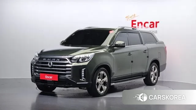 Ssangyong The New Rexton Sports Cannes 2022 Зеленый из Кореи