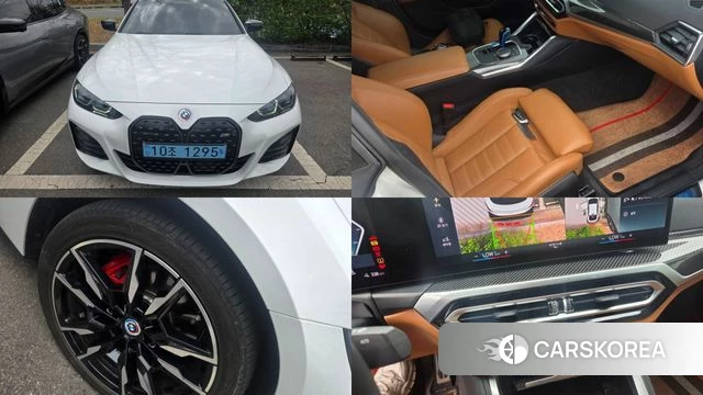 BMW i4 2022 Белый из Кореи