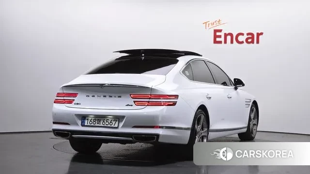 Genesis G80 (RG3) 2023 Белый из Кореи