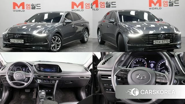 Hyundai Sonata (DN8) 2019 Серый из Кореи