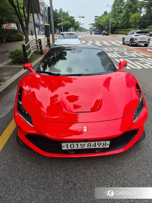 Ferrari F8 Tributo 2022 Красный из Кореи