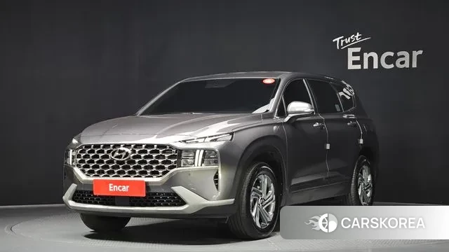 Hyundai The New Santa Fe 2023 Серый из Кореи