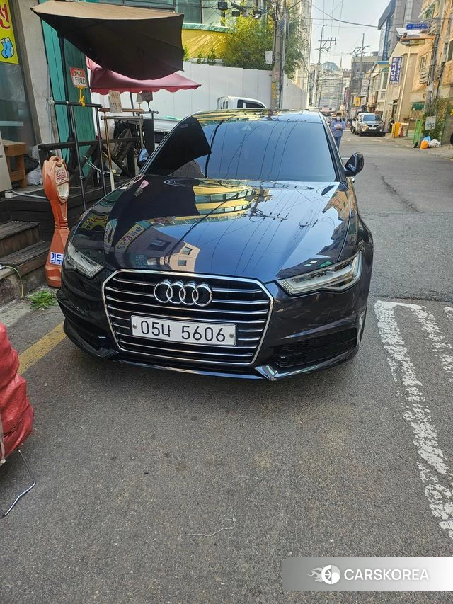 Audi New A6 2018 Синий из Кореи