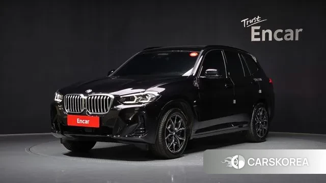 BMW X3 (G01) 2024 Черный из Кореи