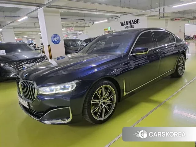 BMW 7 Series (G11) 2019 Синий из Кореи