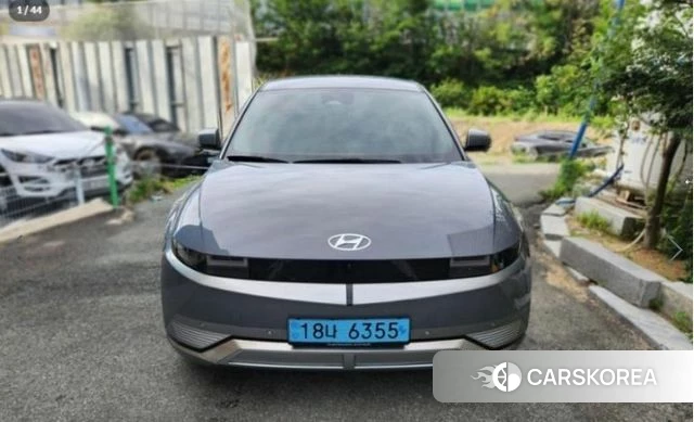 Hyundai Ionic 5 2022 Серый из Кореи