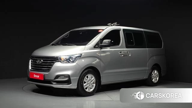 Hyundai The New Grand Starex 2019 Серебристо-серый из Кореи