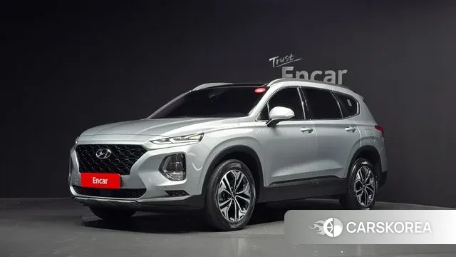 Hyundai Santa Fe TM 2018 Серебряный из Кореи