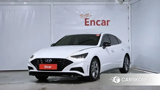 Hyundai Sonata (DN8) 2022 Белый из Кореи