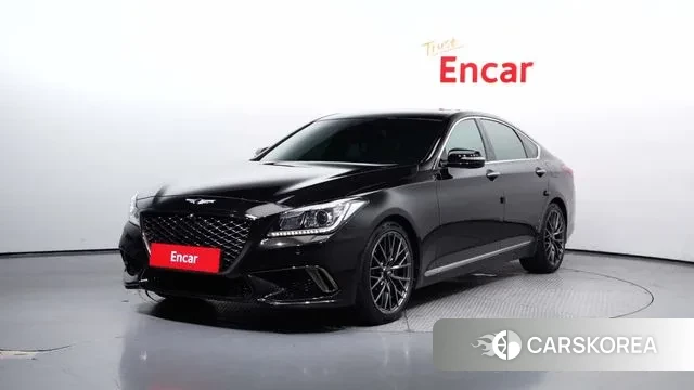 Genesis G80 2018 Черный из Кореи
