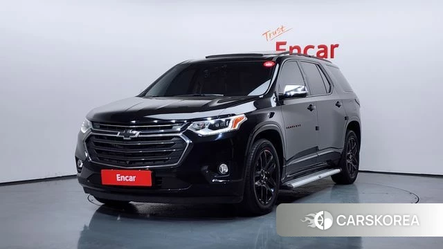 Chevrolet (GM Daewoo) Traverse 2020 Черный из Кореи