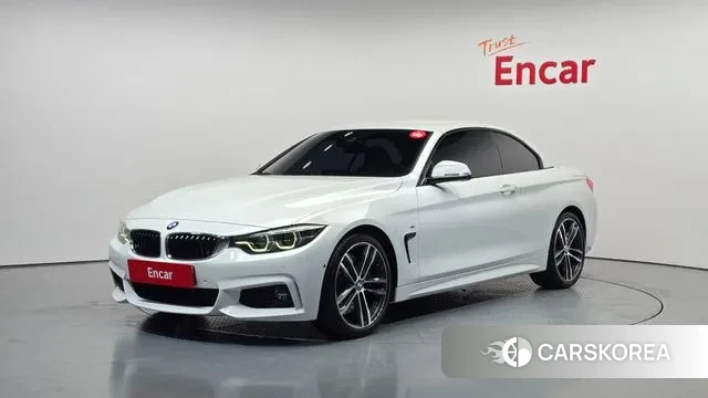BMW 4 Series (F32) 2018 Белый из Кореи