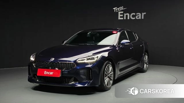Kia Stinger 2018 Синий из Кореи