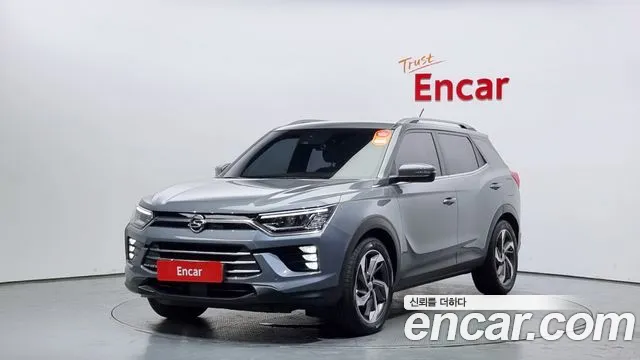 Ssangyong Beautiful Korando 2019 Светло-серебряный цвет из Кореи
